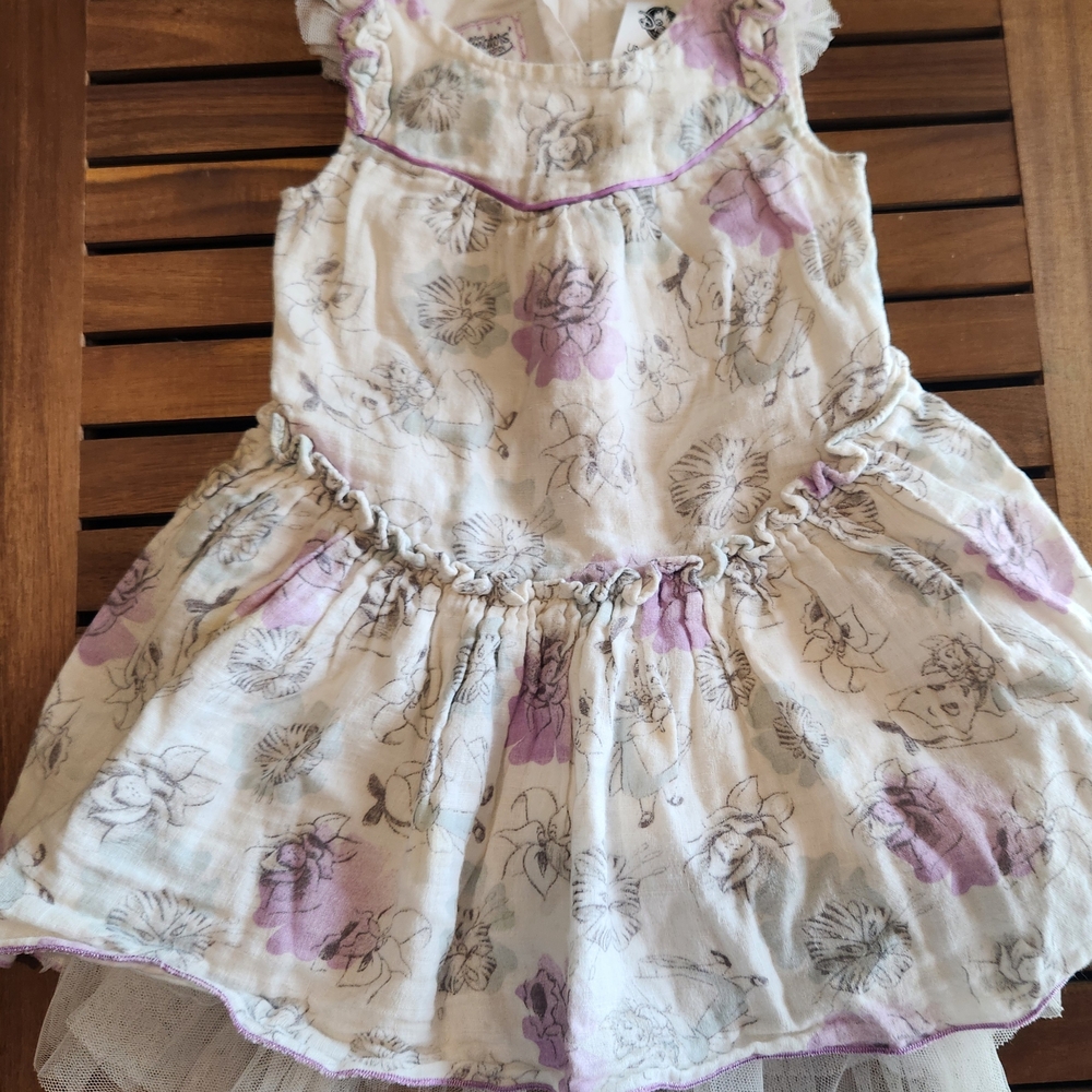 Disney Animators Collection Dress with Purple and White Alice In Wonderland